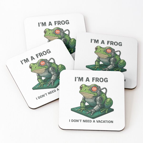 Item preview, cyborg frog designed and sold by ATOTI.