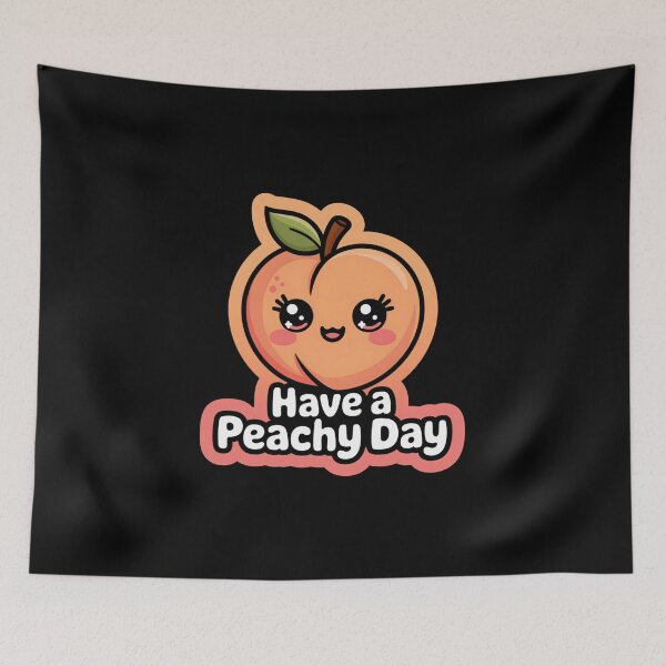 Item preview, Sweet kawai peach designed and sold by MartaDreamCraft ⭐⭐⭐⭐⭐.