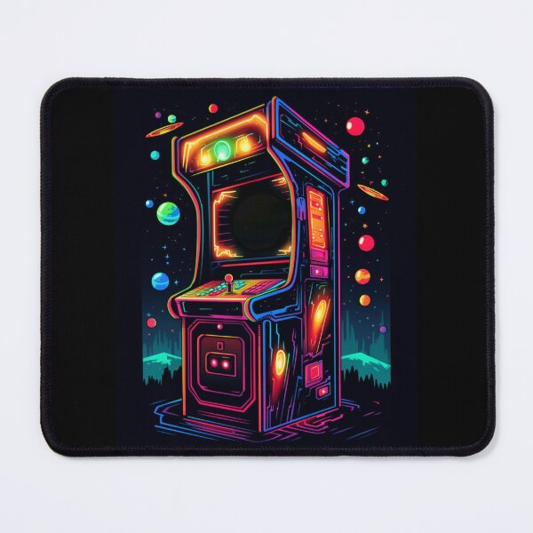 Item preview, Retro Arcade Cabinet Vector Art designed and sold by The Mad Muffin.