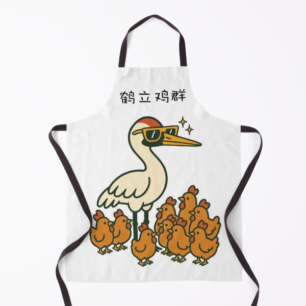 Item preview, How to stand out - be a crane among the chickens (鹤立鸡群) designed and sold by XYZish.