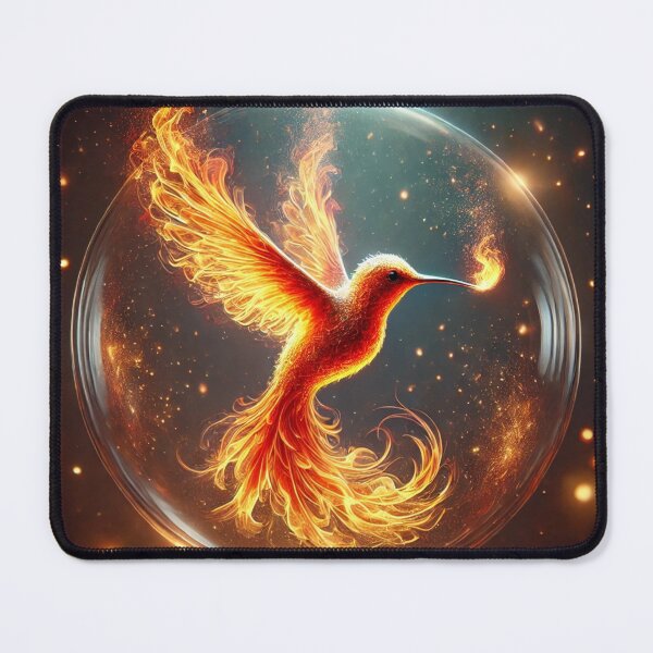 Item preview, Fiery Humming BIrd  designed and sold by AlphaPODMonkey.