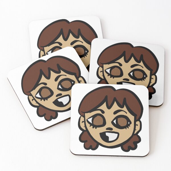 Item preview, smiling girl drawing designed and sold by heyimleo.