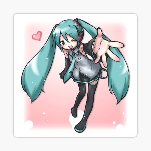 Item preview, hatsune miku <3 print designed and sold by negiwave2000.