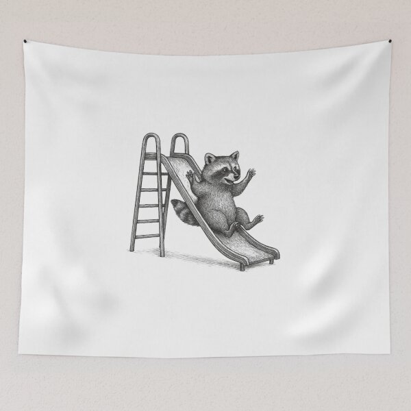Item preview, Happy Raccoon designed and sold by Fleetwood1994.