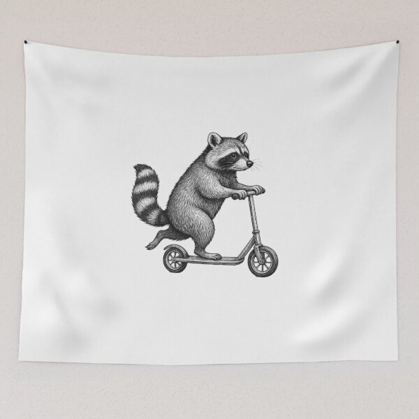 Item preview, Happy Raccoon designed and sold by Fleetwood1994.