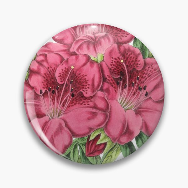 Item preview, Bright Pink Azalea Bouquet designed and sold by IrisAndIvy.