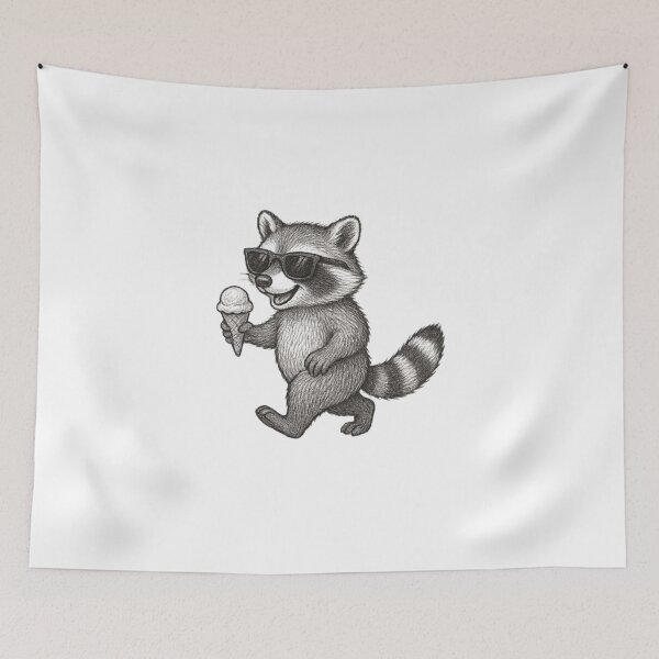 Item preview, Happy Raccoon designed and sold by Fleetwood1994.