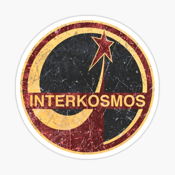 Artikel-Vorschau von Vintage Interkosmos Intercosmos Raumfahrtprogramm, designt und verkauft von technotron.