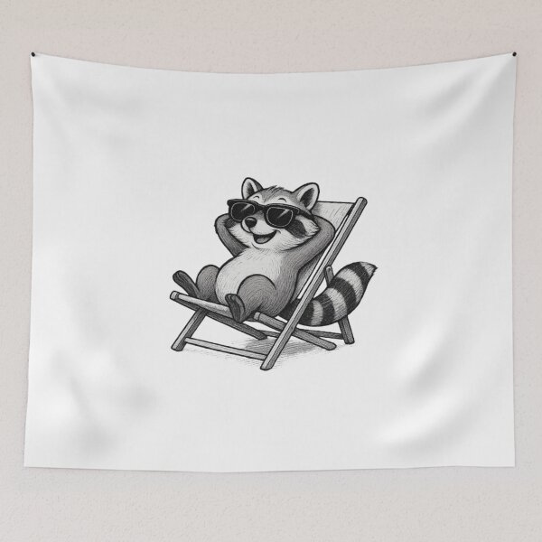 Item preview, Happy Raccoon designed and sold by Fleetwood1994.