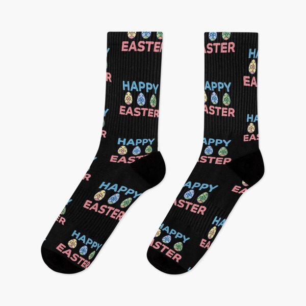 Item preview, Happy Easter Bunny Eggs Pastel Spring Design - Cute Holiday Gift Idea designed and sold by CrossCrafted.