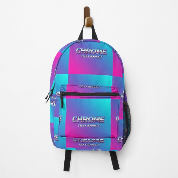 Item preview, Chrome Text Effect with Y2K Gradient Background designed and sold by javastocks.