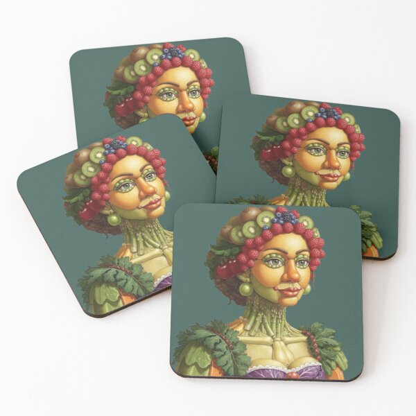 Item preview, Lady Vegetable Fruit（Arcimboldo style） designed and sold by SammyMorry.