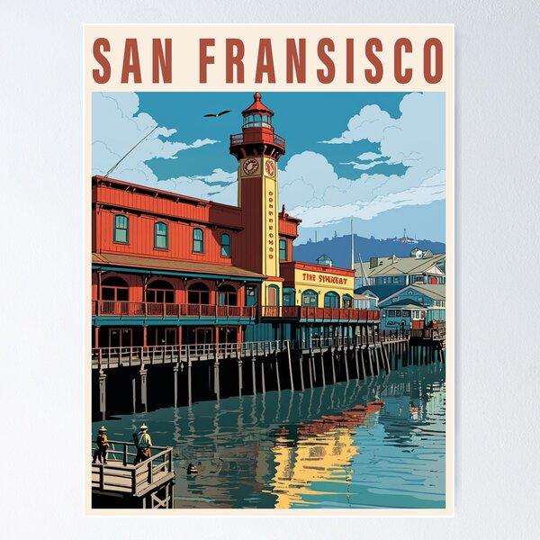 Item preview, San Francisco designed and sold by RetroTraveler.