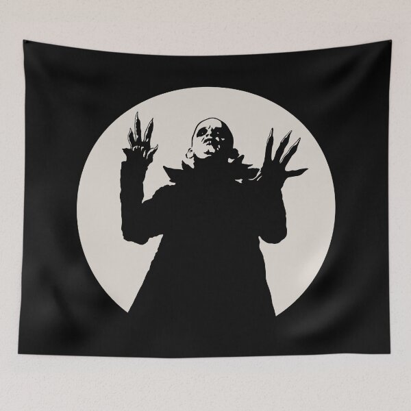 Item preview, Nosferatu 80s Time is an Abyss untitled designed and sold by LapinMagnetik.
