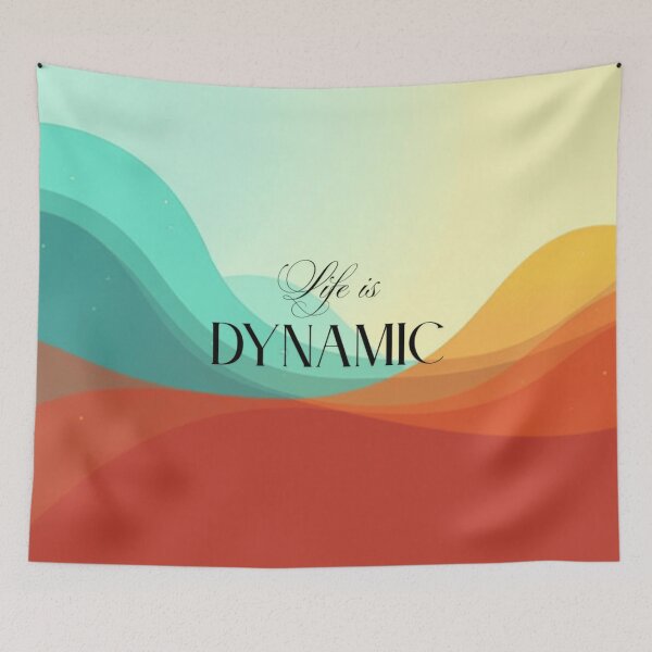 Item preview, Life is dynamic, colorful designed and sold by auraRM studio.