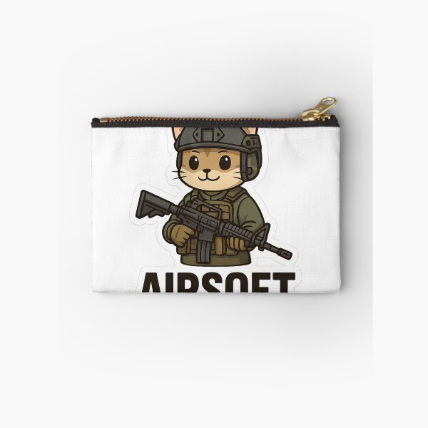 Item preview, Tactical Anime Airsoft Girl Sticker – High-Quality Combat Design designed and sold by airsoft-red.