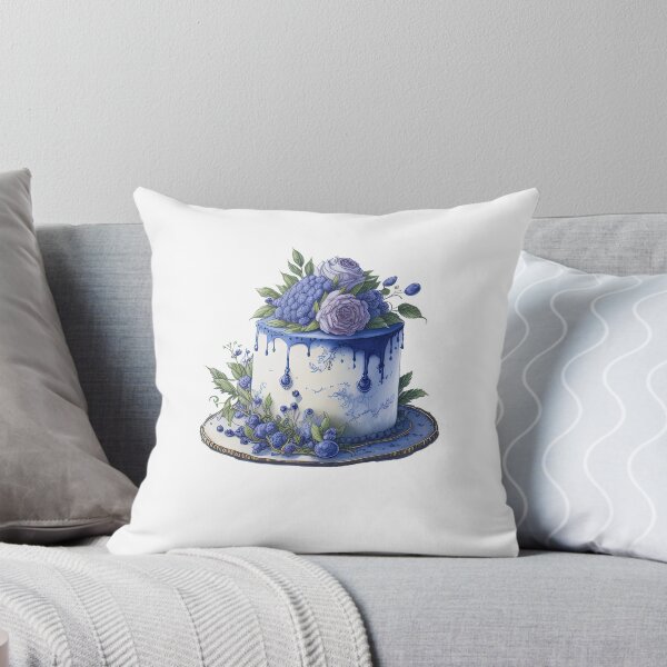Item preview, "Blueberry Cake Delight | Sweet Bakery Aesthetic Art" designed and sold by Mandayartstudio.