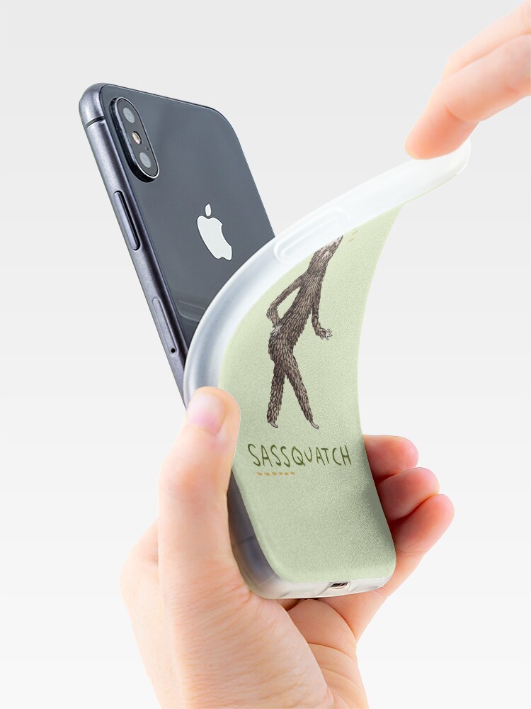 Alternate view of Sassquatch iPhone Case & Cover