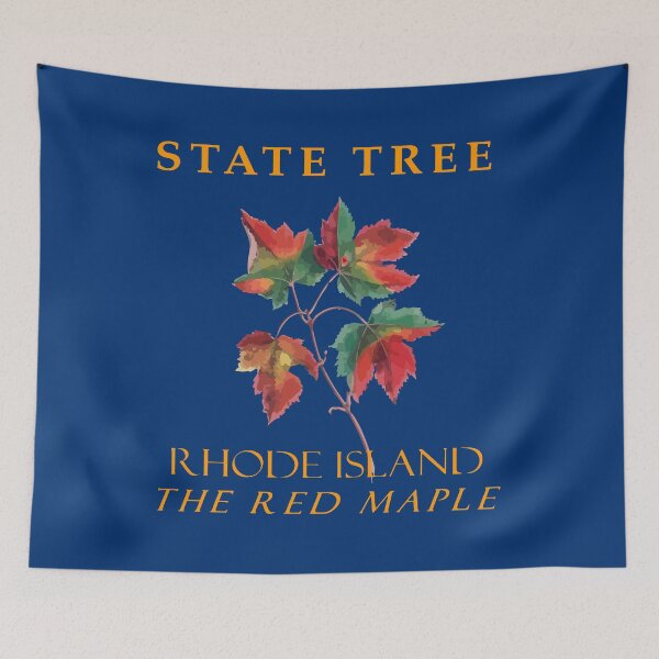 Item preview, Rhode Island Territory Tree The Red Maple designed and sold by taiche.