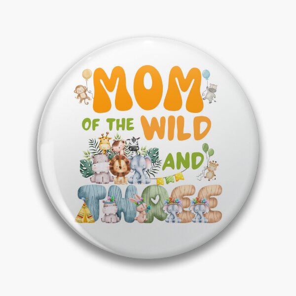 Item preview, Mom Of The Wild And Three Funny Safari Birthday Party designed and sold by thebest-2studio.