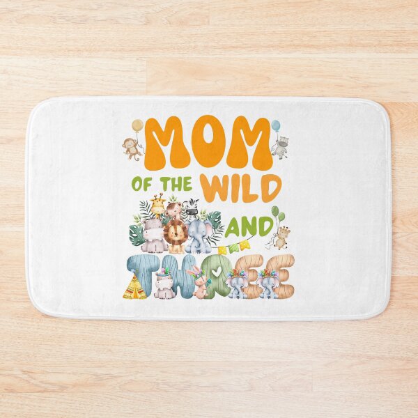 Item preview, Mom Of The Wild And Three Funny Safari Birthday Party designed and sold by thebest-2studio.