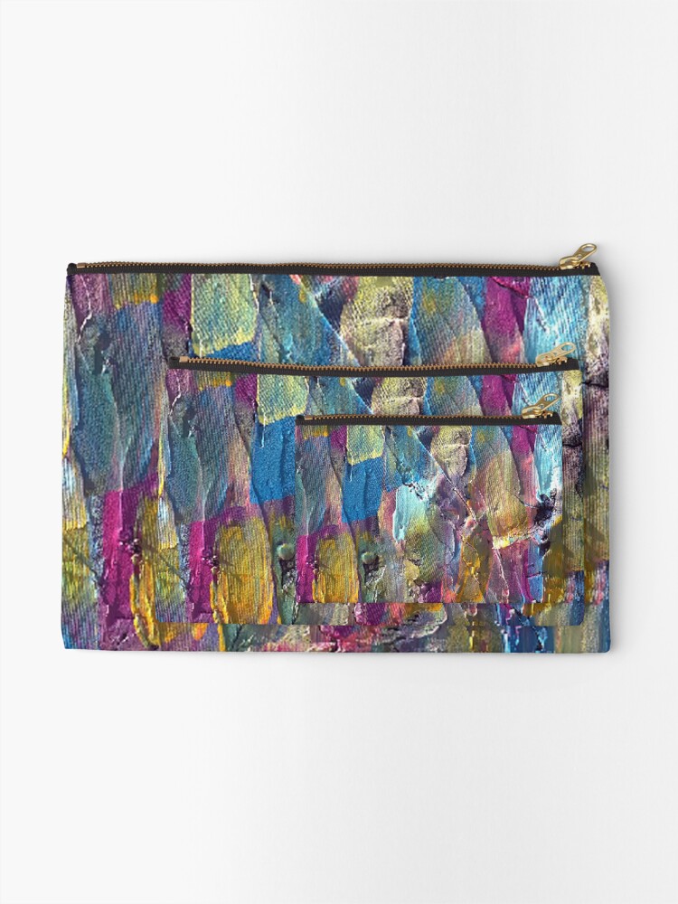 Thumbnail 2 of 4, Zipper Pouch, Tapestry designed and sold by ColorTrend.
