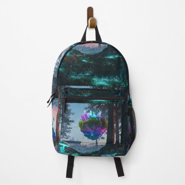Item preview, Surreal Dreamlike Forest with Floating Islands designed and sold by javastocks.