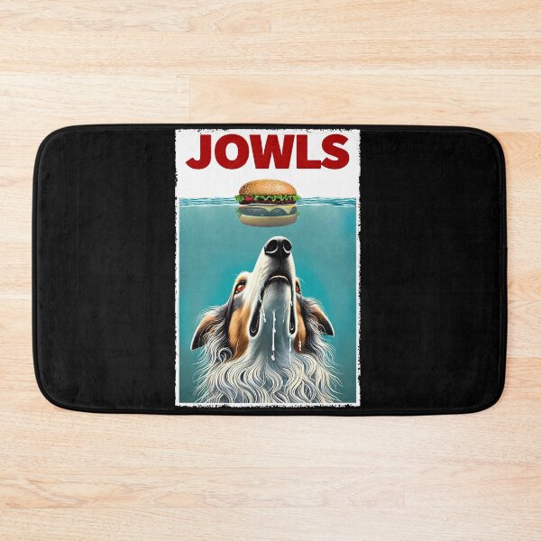 Item preview, Funny Borzoi and Hamburger Parody Jowls Dog Lover designed and sold by Kimberley King Art  King Art.