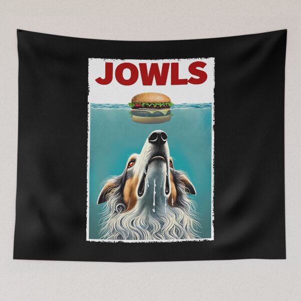 Item preview, Funny Borzoi and Hamburger Parody Jowls Dog Lover designed and sold by Kimberley King Art  King Art.