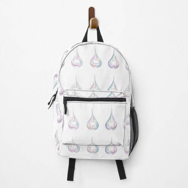 Item preview, Trio of Drops - Winter, Horizontal Alignment, Light Background designed and sold by Onyx Swan Art.