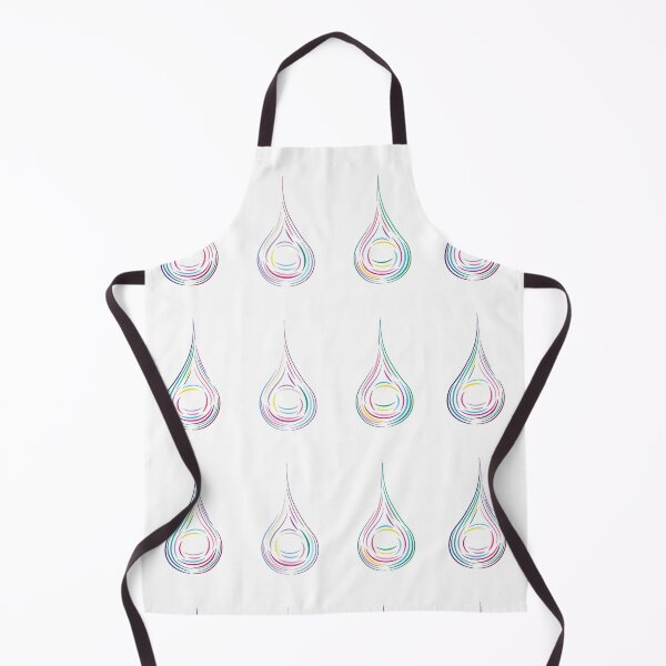 Item preview, Trio of Drops - Winter, Horizontal Alignment, Light Background designed and sold by Onyx Swan Art.