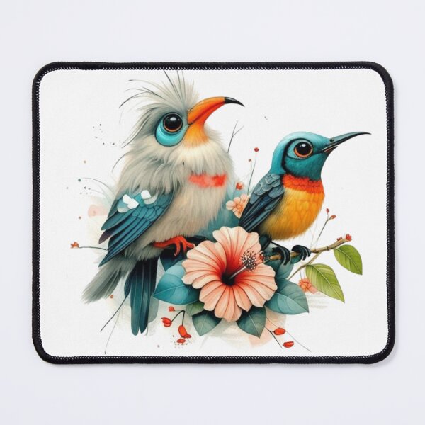 Item preview, "Funny Bird Illustrations – Perfect for Planners, Journals, and DIY Projects" designed and sold by STmez Design.