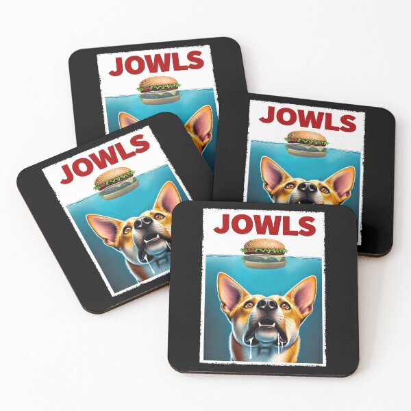 Item preview, Funny Carolina Dog and Hamburger Parody Jowls Dog Lover designed and sold by Kimberley King Art  King Art.