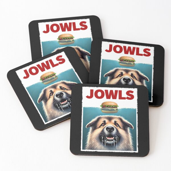 Item preview, Funny Caucasian Shepherd Dog and Hamburger Parody Jowls Dog Lover designed and sold by Kimberley King Art  King Art.