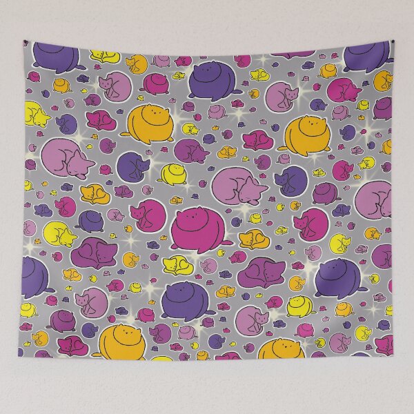 Item preview, Sleeping Cats Patchwork designed and sold by JoseYeste.