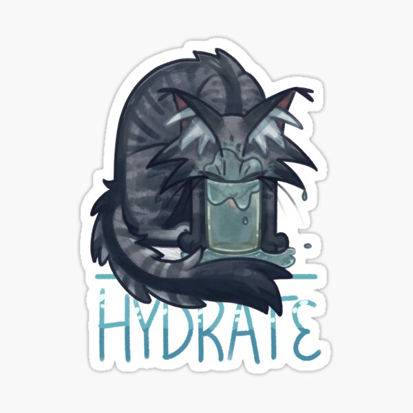 Item preview, Hydrate Kitty designed and sold by xLuneTheCatLady.