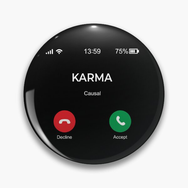 Item preview, Karma Incoming Call smartphone screen designed and sold by Aceofspace3000.
