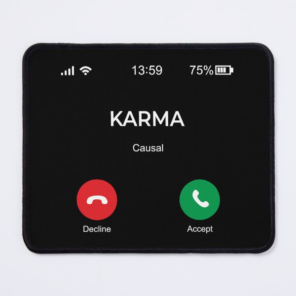 Item preview, Karma Incoming Call smartphone screen designed and sold by Aceofspace3000.