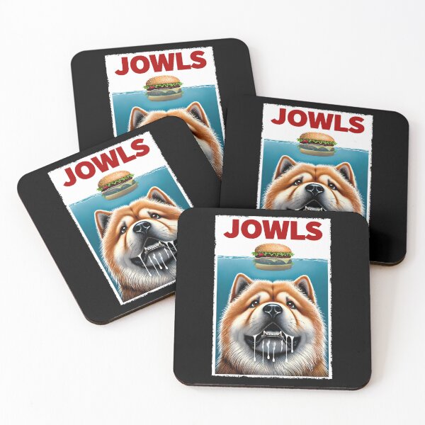 Item preview, Funny Chow Chow and Hamburger Parody Jowls Dog Lover designed and sold by Kimberley King Art  King Art.