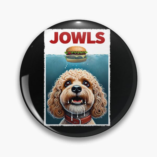 Item preview, Funny Cockapoo and Hamburger Parody Jowls Dog Lover designed and sold by Kimberley King Art  King Art.