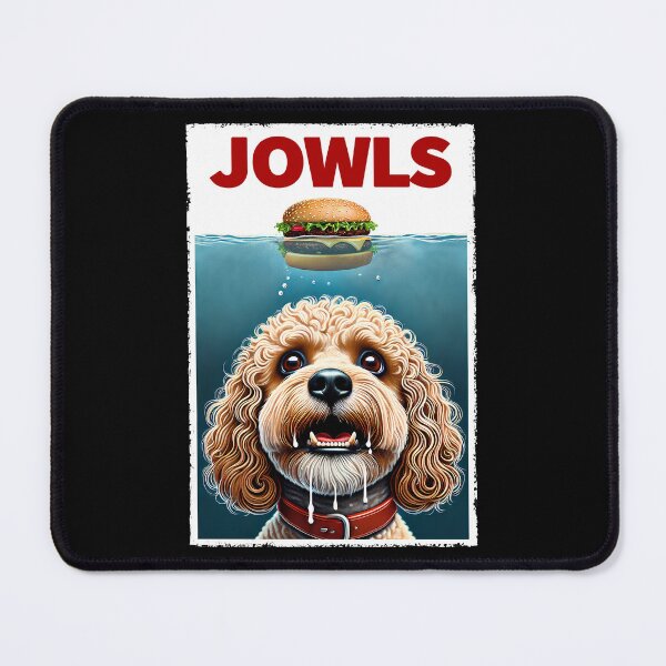 Item preview, Funny Cockapoo and Hamburger Parody Jowls Dog Lover designed and sold by Kimberley King Art  King Art.