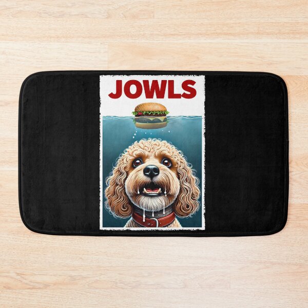 Item preview, Funny Cockapoo and Hamburger Parody Jowls Dog Lover designed and sold by Kimberley King Art  King Art.
