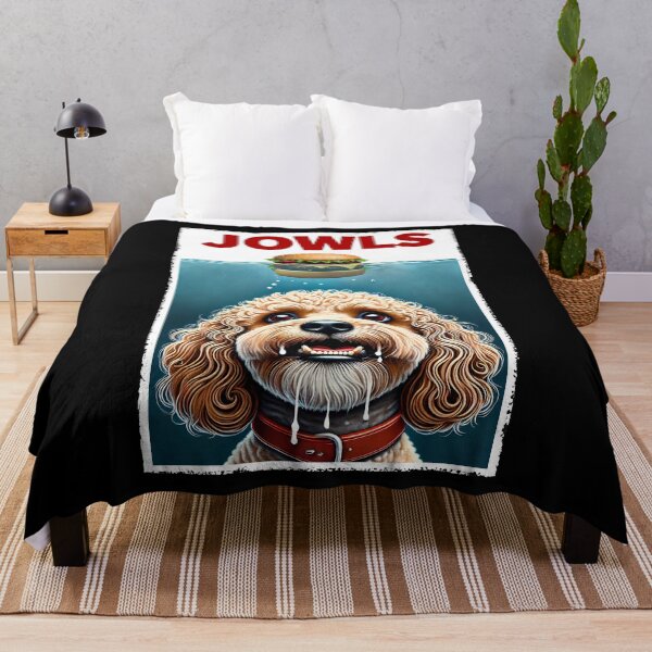 Item preview, Funny Cockapoo and Hamburger Parody Jowls Dog Lover designed and sold by Kimberley King Art  King Art.
