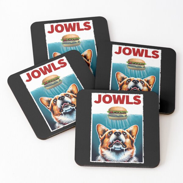 Item preview, Funny Corgi and Hamburger Parody Jowls Dog Lover designed and sold by Kimberley King Art  King Art.