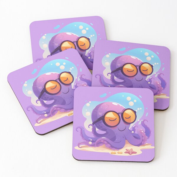Item preview, The mischievous octopus designed and sold by FluffyGallery.