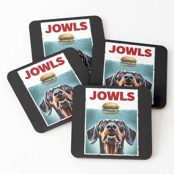 Item preview, Funny Dachshund and Hamburger Parody Jowls Dog Lover designed and sold by Kimberley King Art  King Art.