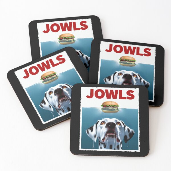 Item preview, Funny Dalmatian and Hamburger Parody Jowls Dog Lover designed and sold by Kimberley King Art  King Art.