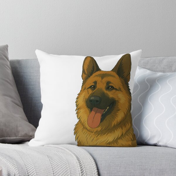Item preview, Ghibli-style German Shepherd dog designed and sold by Renartdesign.
