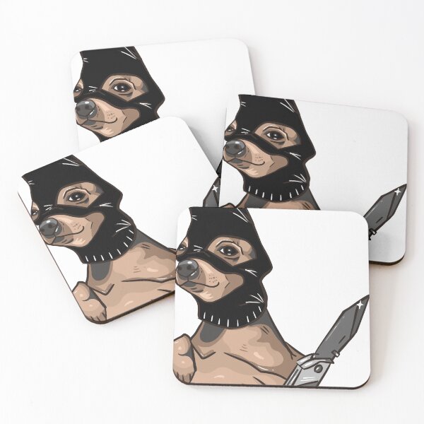 Item preview, dog with knife meme designed and sold by heyimleo.