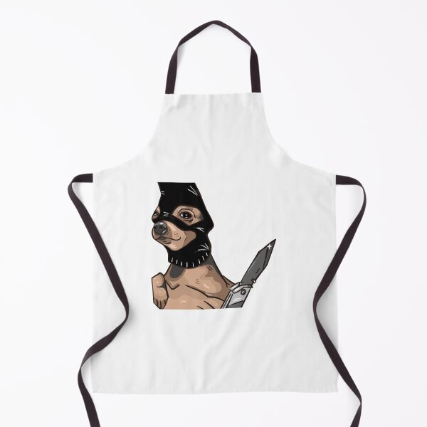 Item preview, dog with knife meme designed and sold by heyimleo.